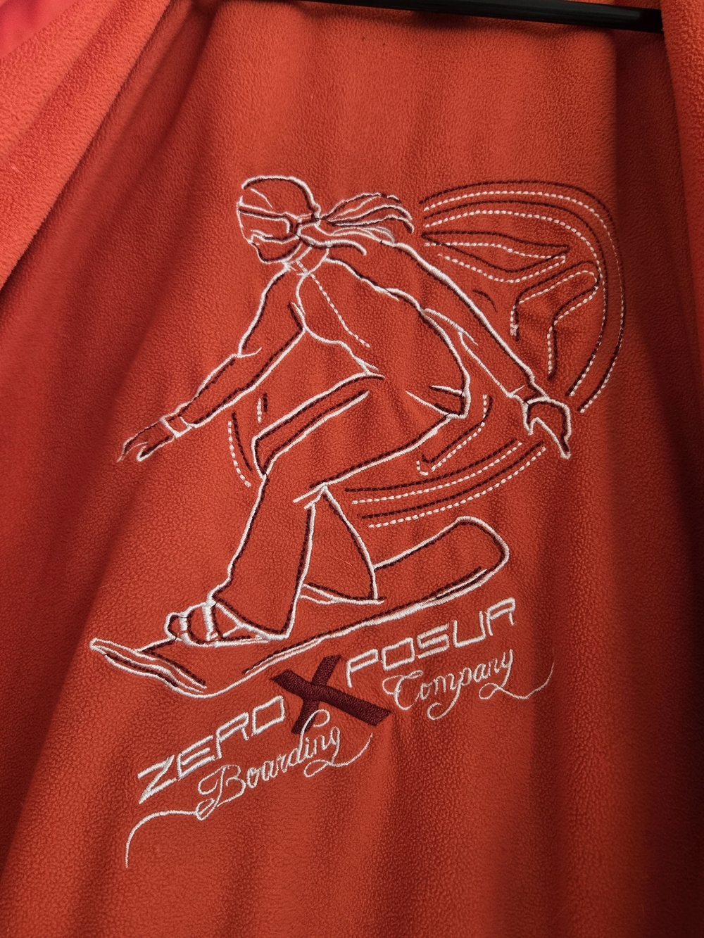 ZeroXposur Women's RED Ski/ Snowboard Fleece & Down Lined Jacket. Sz L